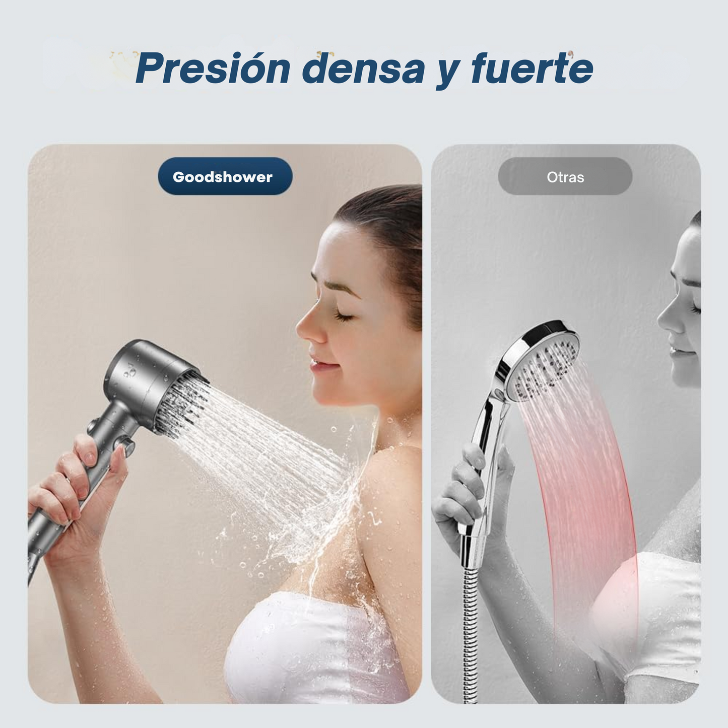 Cabezal de ducha con filtro protector
